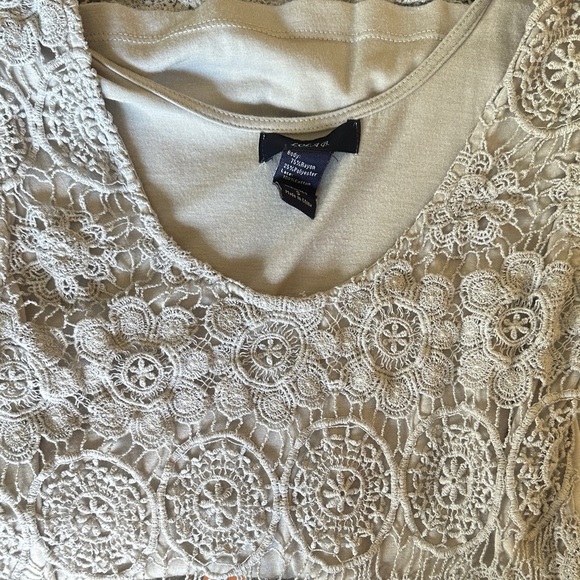 🌸Gray Lace Tank Top - Picture 6 of 6